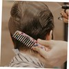 minkissy Sets Hairdressing Wide Tooth Cellulose Acetate Comb for Salon