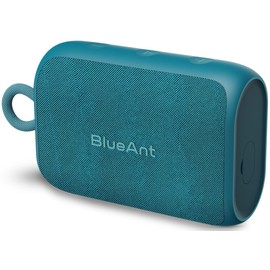 BlueAnt X0i Portable Mini Bluetooth Speaker, Ocean Blue