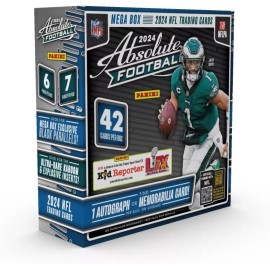 2024 Panini Absolute Football Card Factory Sealed Mega Box