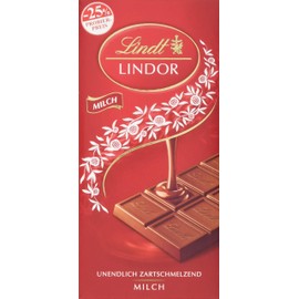 Lindor Milk Board, Promotion, Pack of 6 (6 x 100 g)