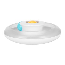 Cat Turntable Toy Cat Durable Roller Track Ball Plaything with Two Colorful Balls