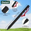 flintronic Tent Pegs, Heavy-Duty 18 cm Tent Pegs, 12 Pieces