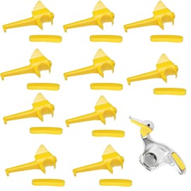 BUPOGAKE Tire Demount Head –20 Piece Tire Changer Protector Kit, Tyre Changer Mount Demount Head Duck Insert Rim Protector, Essential Tire Machine Accessories