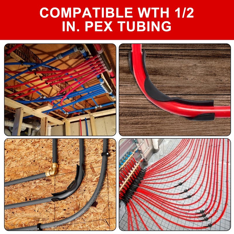 20 Pcs 3/8" - 1/2" Pex 90 Degree Elbow Plastic