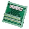 DB25 to Terminal Connector Adapter Plate PCB Board Straight Female