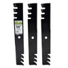 MaxPower 561156XB 3 Commercial Mulching Blade Set for 54" Hustler
