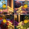ostritec Solar Watering Can Lights Outdoor Garden Decor, Large Sunflower