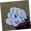 GANAZONO 9pcs Pu Golf Club Head Covers Durable Digital Mallet