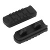 2pcs Motorcycle Front Footpeg Cover Enlarger Rubber Sleeve Fit for
