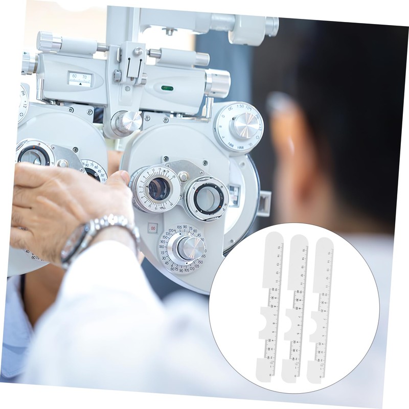 Alipis Ergonomic Eye Measurement Gauge Optometrist's Pd Ruler Portable for