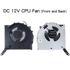 LAOKOEN New Cooling Fans for Lenovo Legion Pro 5 16IRX8 2023(Type:82WK),for Legion Pro 5 16ARX8 2023(Type:82WM),for Legion R9000P Y9000P 2023 Series DFSCL12E06486Y FQK8 DFSCL12E16486Y FQK9 DC12V
