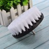 Wixine 1Pcs 5" White Drill Brush Attachment for Cleaning Carpet