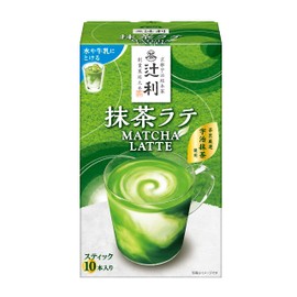 Tsujiri Matcha Latte, 10 Piece