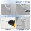 sourcing map 2Pcs 60x17.5mm Roller Shade Chain and Cord Hold