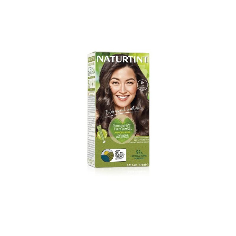 Naturtint 5N Light Chestnut Brown (1 x 155ML) by Naturtint