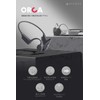Hacray Orca HR25140GR Movable Bone Conduction Earphones, W Sound, Bone