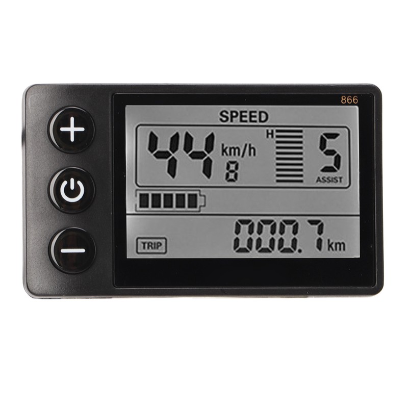 Electric Bicycle LCD Display Meter 24 36 48 52 60V