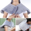 Heating Shoulder Pad 3 Levels Hot Compress Stress Relief Coral