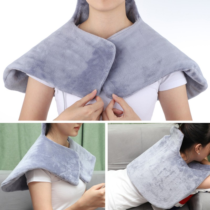 Heating Shoulder Pad 3 Levels Hot Compress Stress Relief Coral