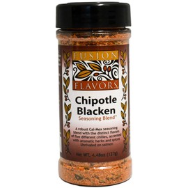 Fusion Flavors, Seasoning Blend Blacken Chipotle, 4.48 Ounce