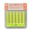 Japan 理化学 Dust Sleevless Fluorescent Yellow 6 Pieces of Chalk DCK – 6 – Y