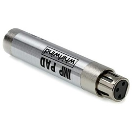 Whirlwind IMP-AD40 XLR Inline Barrel 40db Attenuator