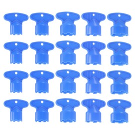 sourcing map 20Pcs Faucet Aerator Key Removal Wrench Tool, M16.5, 18.5, 21.5, 22.5, 24 Recessed Aerator Key Sink Aerator Wrench for Kitchen Bathroom Sink Faucet Flow Restrict