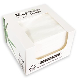 The Cheeky Panda Plastic Free Cocktail Napkins 4 Compartments 0.03 kg