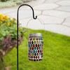 Solar Mosaic Lantern Light IP44 Waterproof Inlaid Fade Resistant Mosaic