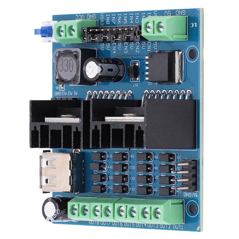 L298N Driver Module 4‑Channel Smart Auto Motor Driving Board Electronic