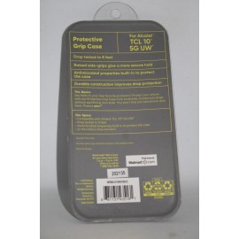 Protect Onn Slim Rugged 8' drop Protection for Alcatel TCL 10 5G UW Blue Color