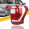 Dasbecan Right Passenger Side Tail Light Halogen Compatible With 2018-2021
