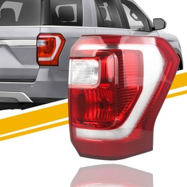 Dasbecan Right Passenger Side Tail Light Halogen Compatible With 2018-2021 Ford Expedition Rear Lamp Taillight JL1Z13404G FO2801271
