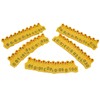 100Pcs TPU Pig Cow Ear Tag with Number 001‑100 Ear