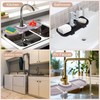 2 Pcs Silicone Faucet Splash Guard 10.6 ” x 4.3”