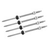 4PCS PV Bracket Double Head Screw Stainless Steel Anti Corrosion