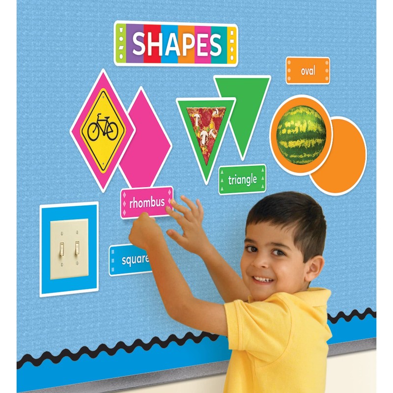 Trend Enterprises Shapes All Around Us Learning Set, by TREND