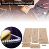 8Pcs Acrylic Template Short Wallet DIY HandMade Leather Pattern Mold