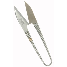 Kotobuki Traditional Japanese Thread Scissors, Coil-Wrapped Handle