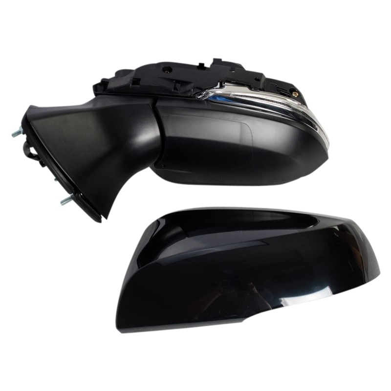 TRQ Left Mirror Drivers Side Compatible with 2020-2023 Toyota Highlander