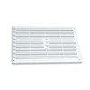 TIMCO 1211W White Timloc 9x6 Plastic Internal Louvre Grille Vent