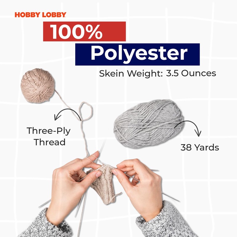 Hobby Lobby Aqua Marled Baby Bee Adore-A-Ball Super Bulky Yarn