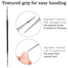 Ingrown and Nail File, Professional Double-Sided Ingrown Toenails Kit, Nail