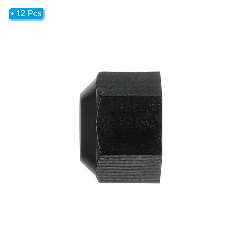 PATIKIL 3/8" Plastic Rare Cap 5/8-18UN F Female Thread 12pcs