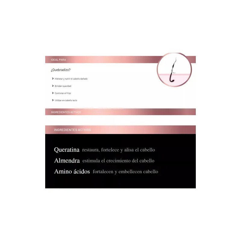 ANNE ROTHSHIELD Crema Para Peinar Keratin Oil Elixir 150ml