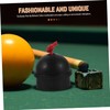 WHAMVOX 3pcs Snooker Pool Cue Chalk Holder Rubber Chalk Holders