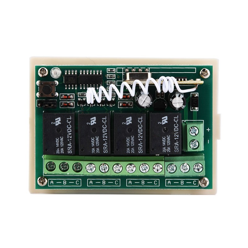 12V 433MHz Wireless Remote Control Switch Relay Receiver RF Transmitter