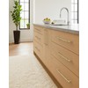 Coinkoly 10-Pack 5 Inch(128MM) Hole Center Champagne Bronze Cabinet Pulls,