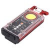 800LM COB Keychain Work Light Rechargeable Mini LED Flashlightht Outdoor