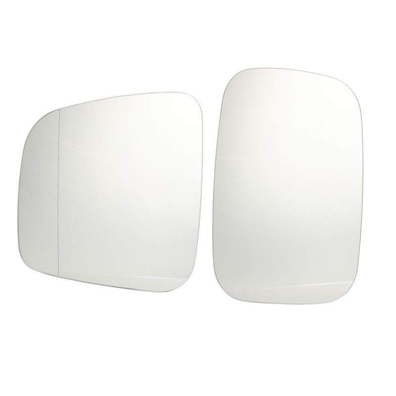 1 Pair Rearview Mirror Heated Glass 7E1857522 Left Right Replacement